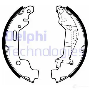 Тормозные колодки DELPHI ITV LDU1 5012759281574 951210 LS1927