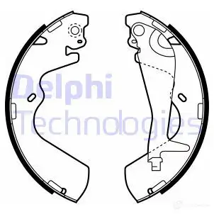 Тормозные колодки DELPHI NI WIN2 LS1934 951216 5012759281642