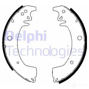 Тормозные колодки DELPHI 5012759173107 951194 M A2Y4D LS1911