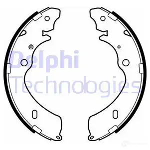 Тормозные колодки DELPHI 1211470121 LS2147 ZBFL V 5012759990018