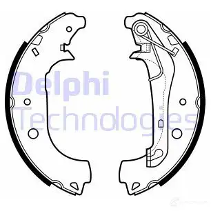 Тормозные колодки DELPHI LS2157 U44 8IX 1424215014