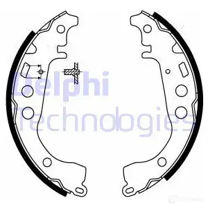 Тормозные колодки DELPHI 5012759098554 951152 LS1854 9 KRXL изображение 0