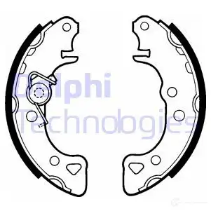 Тормозные колодки DELPHI LS1319 LL FD1P 5012759202067 950890