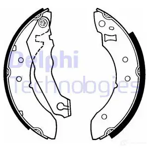 Тормозные колодки DELPHI 5012759201220 LS1242 L6UX MTB 950827
