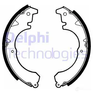 Тормозные колодки DELPHI 5012759202456 950925 LS1358 FAK MV6K