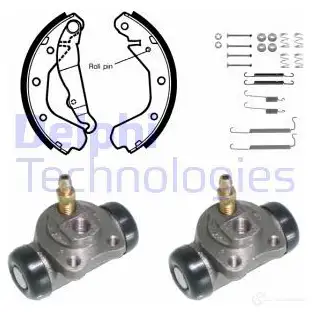 Тормозные колодки DELPHI KP742 5012759356807 944065 41W IGQS изображение 0