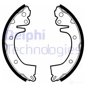 Тормозные колодки DELPHI 950852 6D216 AY LS1279 5012759201497 изображение 0