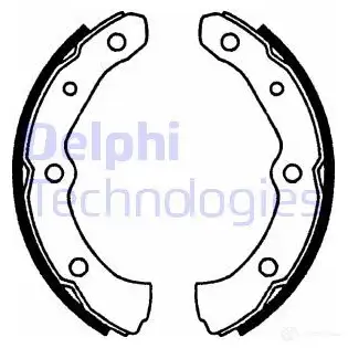 Тормозные колодки DELPHI 5012759202487 950928 LS1361 MK5 AFHL