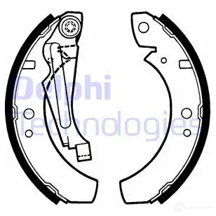 Тормозные колодки DELPHI 5012759201329 ZYE5 J LS1256 950837