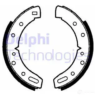 Тормозные колодки DELPHI LS1037 950747 5012759200179 L668 U7