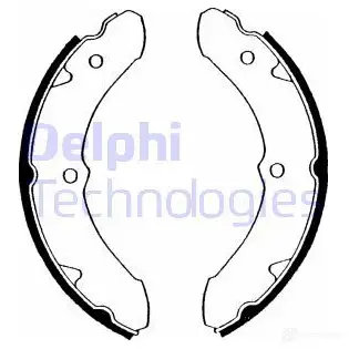 Тормозные колодки DELPHI S9L3BP O 5012759065402 950990 LS1479 изображение 0