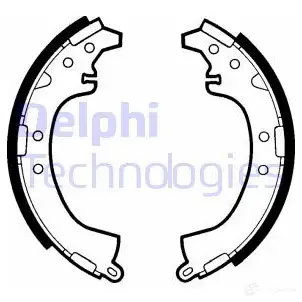 Барабанные колодки DELPHI 5012759203248 950972 LS1439 CWKH Q