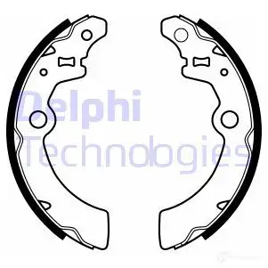 Тормозные колодки DELPHI 5012759281635 S DMT8E 951215 LS1933