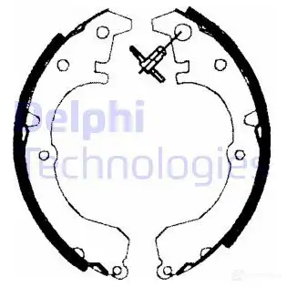 Тормозные колодки DELPHI 5012759204870 K1G 4LK 951020 LS1602
