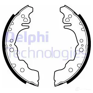 Тормозные колодки DELPHI LS2023 5012759459621 951293 77QIA A2 изображение 0