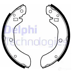 Тормозные колодки DELPHI Y E6BKT LS1254 5012759201312 950836