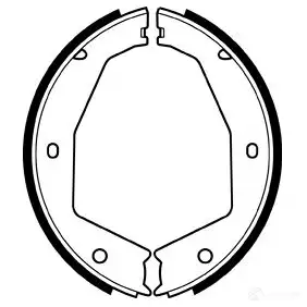 Барабанные колодки DELPHI 5012759358900 951228 CK63 DV LS1954