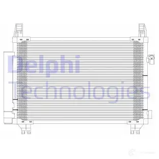 Радиатор кондиционера DELPHI 5012759411070 DP8X OYT TSP0225626 964233 изображение 0
