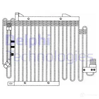 Радиатор кондиционера DELPHI 5 TCIT 963856 5050100232080 TSP0225170 изображение 0