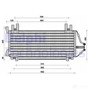 Радиатор кондиционера DELPHI TSP0225060 963752 IVIM 8 5050100175820