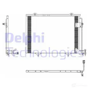 Радиатор кондиционера DELPHI 5050100234145 TSP0225432 964066 1QB QY