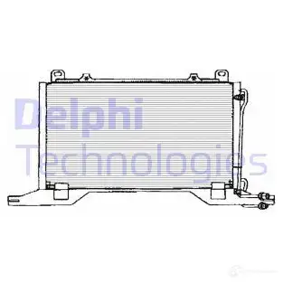 Радиатор кондиционера DELPHI C6L WZH TSP0225124 963811 5050100176421 изображение 0