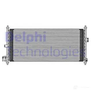 Радиатор кондиционера DELPHI QGL F9J 5050100234497 964103 TSP0225476 изображение 0