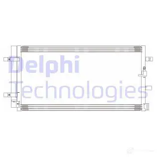 Радиатор кондиционера DELPHI KX4 W6 CF20307 5012759991206 1211327899 изображение 0