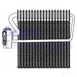 Испаритель кондиционера, радиатор печки DELPHI BYD KIT 964861 5050100177473 TSP0525016 изображение 0