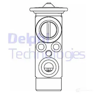 Расширительный клапан кондиционера DELPHI 5012759545690 CB1021V WTE6 E 1424695413