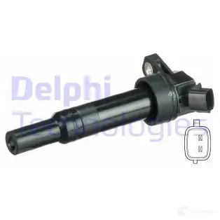 Катушка зажигания DELPHI Q7HPZQ 2 GN10633-12B1 1424930817