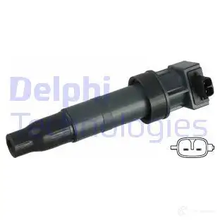 Катушка зажигания DELPHI GN105 60 VJI35 941837 GN10560-12B1 изображение 0