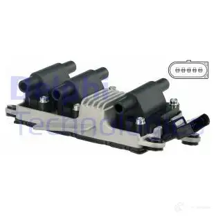 Катушка зажигания DELPHI 1211381559 gn10409 5SVUM 3 изображение 0