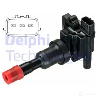 Катушка зажигания DELPHI 5 7R0BF 1437948563 GN10792-12B1 изображение 0