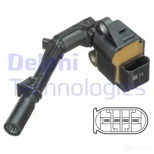 Катушка зажигания DELPHI N R6NJI gn10690 1211382789