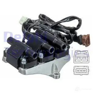 Катушка зажигания DELPHI GN10695-12B1 1424930831 5012759983911 510N QT