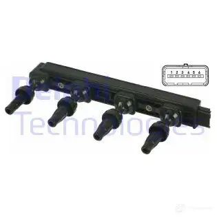 Катушка зажигания DELPHI 941857 GN10654 -12B1 GN10654 72FWS