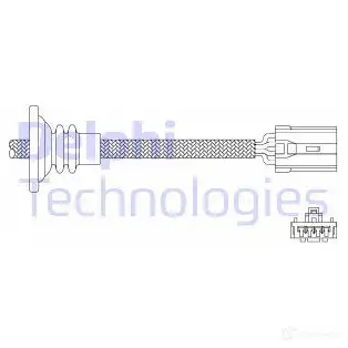 Лямбда зонд, кислородный датчик DELPHI ES110 38 S3JDEY ES11038-12B1 939357 изображение 0