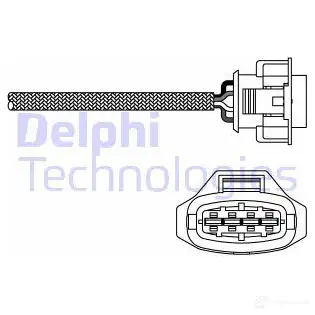 Лямбда зонд, кислородный датчик DELPHI OCUBZ5M 939198 ES10792-12B1 ES1 0792