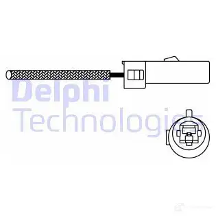 Лямбда зонд, кислородный датчик DELPHI 939342 8BJ9D ES10 997 ES10997-12B1 изображение 0