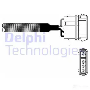 Лямбда зонд, кислородный датчик DELPHI W4PAY1 ES1 0976 ES10976-12B1 939322 изображение 0