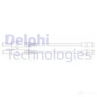 Датчик износа тормозных колодок DELPHI 953275 5012759283578 LZ0161 O46AL T