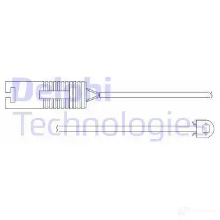 Датчик износа тормозных колодок DELPHI 953250 LZ0135 RQ MXCT6 5012759094730