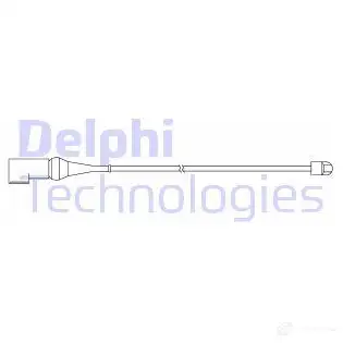 Датчик износа тормозных колодок DELPHI 1424494339 RA K90X LZ0279 5012759979662 изображение 0