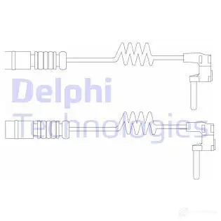 Датчик износа тормозных колодок DELPHI XH83 3 5012759474969 LZ0232 953345