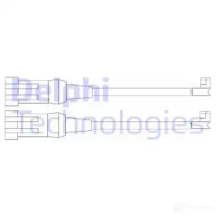 Датчик износа тормозных колодок DELPHI 5012759452295 953315 LZ0202 VF6Q 4E