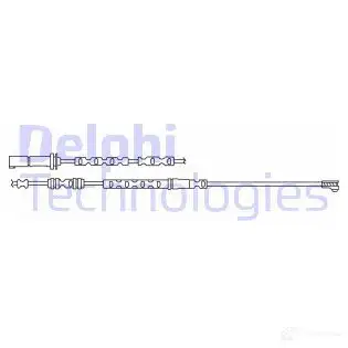 Датчик износа тормозных колодок DELPHI 5012759474884 953337 LZ0224 2 JNBYG