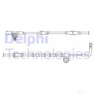 Датчик износа тормозных колодок DELPHI 5012759456170 953306 LZ0193 E VXHJI8