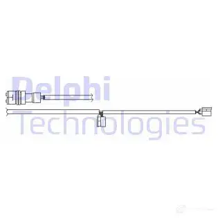 Датчик износа тормозных колодок DELPHI 953378 5012759528686 LZ0265 H EKG6