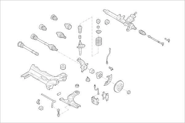 Подвеска колеса DELPHI XP FTE1 OE-AUDI-000005601-F 1425092849